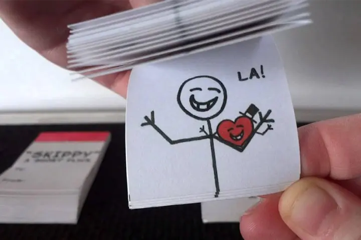 Flipbook animat